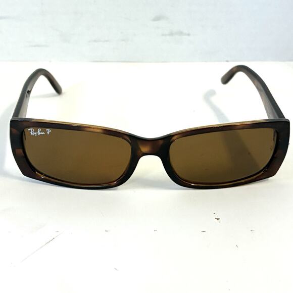 RAY BAN Tortoise Brown sunglasses RB 4067 642/67 Polarized with case - Picture 4 of 9